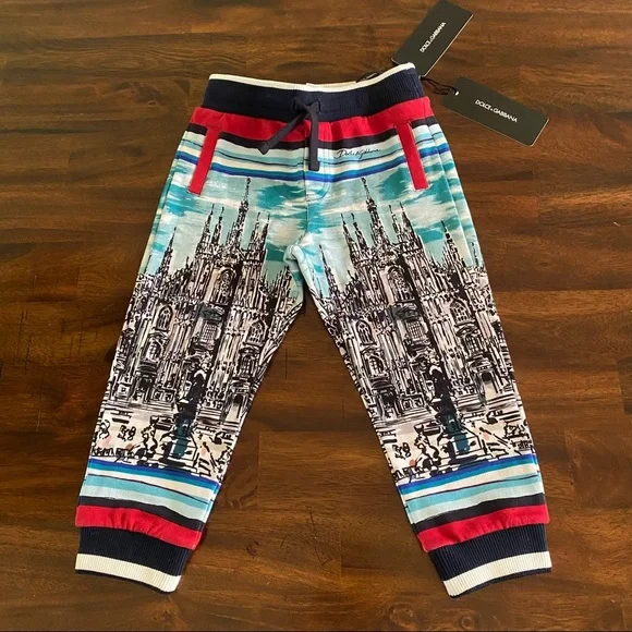 Dolce & Gabbana Collection TOUR DITALIE Baby Pants
